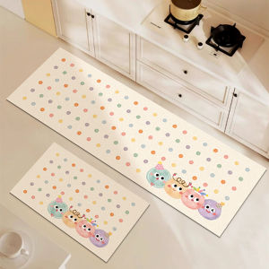 Thảm Nhà Bếp Chống Trượt Thấm Hút Nước Bằng Bùn Thủy Sinh Thảm Phòng Tắm Thảm Cửa Phòng Vệ Sinh Thảm Sàn Nhà Bằng Vải Cotton Polyester