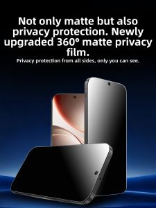 JLD | 360 Degree Matte Anti-Peep Tempered Screen Protector