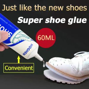 Shoe glue gam kasut paling kuat glue for shoes glue shoe repair glue super strong glue for shoe multifunctional universal quick repair transparent and sturdy sports shoes with high heels leather 60ML