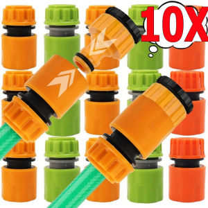 10Pcs Garden Quick Spray Water Connectors / Universal Hose Quick Connector / 4-point Connector Faucet Adapter / Water Hose Connector Garden Tools