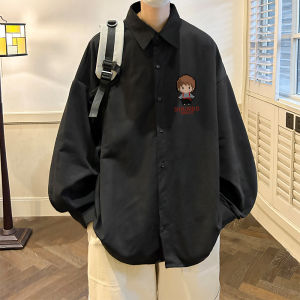 Japanese-Style Retro Long Sleeves Shirt & Early Autumn Trendy Coat