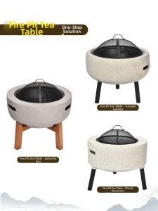 The Primitive | Tea Brewing & Barbecue Charcoal Grill Set