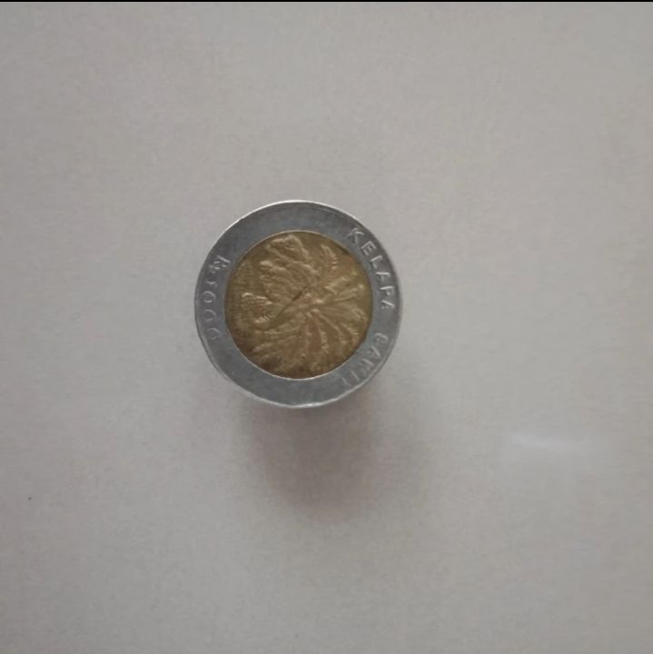 Uang koin kelapa sawit 1000 rupiah 1996 cocok untuk mahar,koleksi