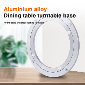 12" 14" 16" 20" Heavy Duty Aluminium Rotating Bearing Turntable Swivel Lazy Susan Dining Turntable Round Table Cover Dining Table Stand