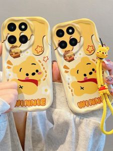 Cute Cartoon Full Cover Soft Silicone Shell for Honor X6A Phone Case Protective Cover Anti-Fall Girl Heart Creative Design
