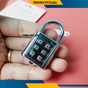 Ổ Khóa Số Bấm 6 Số 40mm Chuyên Khóa Tủ Vali Túi Xách Cao Cấp