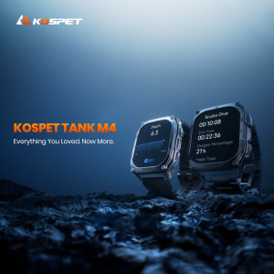 KOSPET TANK M4 Waterproof GPS Smartwatch