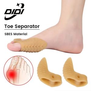 DIDI 2PCS Thumb Toe Corrector ที่หนีบผมตรง Hallux Valgus Separator Adjuster เครื่องมือดูแลเท้า Bunion Adjuster Hallux Outer