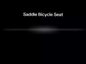 Comfort Bike Seat Cushion Saddle for Mountain Bicycle Soft Gel Padded Shockproof Waterproof Seat with Reflective Strip