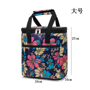 Thickened Aluminum Foil Lunch Box Bag Large Capacity Outdoor Picnic Bento Box Bag Insulation Bag for Office Workers And Students