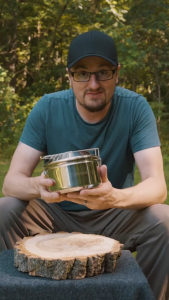 Fire Maple Antarcti S/S Kettle Pot Combo Set | 18-8 Stainless Steel | all Steel Construction | Ideal for Camping Bushcraft Use | Compact Cookware Set