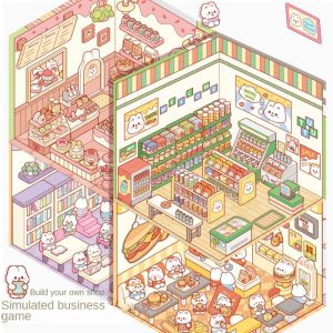 SAND ATTEND63SA3 Decorative Miniature Scene 3D Stickers 3D DIY Landscape Notebook Sticker Gifts Three-dimensional Landscaping Stickers