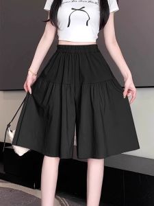 Quần Ống Rộng Nhanh Khô Màu Đen Cho Nữ Mùa Hè Ngoài Trời 2026 Mới Rộng Rãi Quần Dài Quần Áo Quần Áo Quần Áo