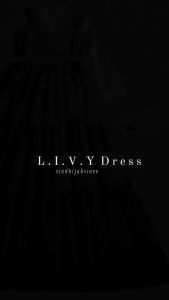 Baju Gamis Wanita Terbaru Livy Dress Gamis Remaja Kekinian Korean Style Busui FREE BELT