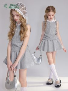 iplant | Summer Lace Hooded Sleeveless Vest Children