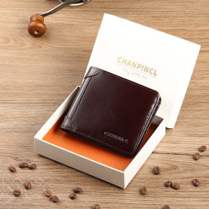 CHANPINCL Brand Hot Sale Men Wallet: Luxury Tri-Fold Business Purse