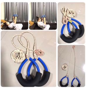 เชือกพยุงตัวลุกขึ้นนั่งสำหรับผู้ป่วยติดเตียงและผู้ป่วยกายภาพบำบัด