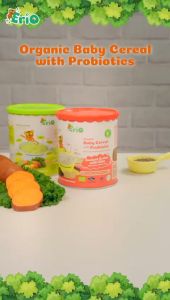 Erio Organic Baby Cereal With Probiotic Kale Potato & Chia 200g - Buy 2 Pcs Free 1 Pc