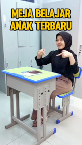 Meja Belajar Anak aesthetic Meja Kerja Meja anak-anak Meja Kursi Sekolah meja belajar anak set kursi