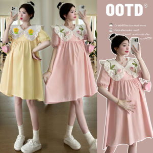 Pregnant Summer Sweetness Dress Loose