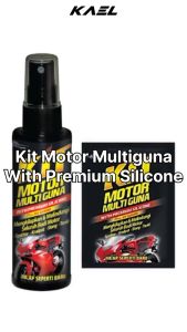 KIT MULTIGUNA Multi Guna Spray Cairan Pengkilap Semprotan Mengkilapkan Kilap Body Bodi Motor 100 ml 25 ml Sachet