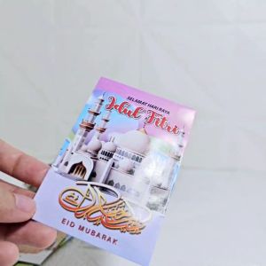 10 PCS AMPLOP/ANGPAU LEBARAN IDULFITRI MASJID SERI V MEDIUM /AMPLOP THR MOTIF MASJID