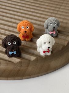 สร้อยคอ DIY รูปสุนัข Teddy จำลอง ของตกแต่งบ้าน วัสดุอุปกรณ์งานฝีมือ ของตกแต่งบ้าน สไตล์โมเดิร์น ขนาดเล็ก ราคาไม่เกิน 1 หยวน