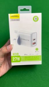 Pavareal K60 27W PD + QC 3.0 Wall Charger Adapter
