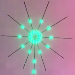 [Rẻ vô địch] Đèn led pháo hoa trang trí đèn nháy pháo hoa có khiển và điều chỉnh qua điện thoại