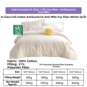 Luolai Kids | Antibacterial Anti-Mite All Cotton Quilt