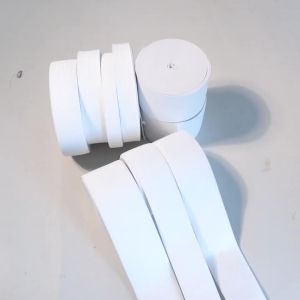 Dây Thun Dệt Kim Co Giãn Nặng 5/10 Thước Trắng Đen Rộng 15-60mm Dùng May Thun Lưng Quần Độ Đàn Hồi Cao