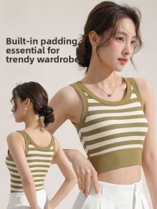 MiiOW | Cat Woman Strap Top Women Summer New Fashionable Hot Girl Underwear Outerwear Beautiful Back Bra Integrated Vest With Chest Pad