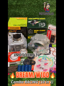 Combo EX5 DREAM / WAVE100 RACING Head Block Clutch Plate Cdi unit Valve seal Timing chain roller Spring Clutch Gasket