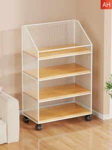 Portable Multi-level Bookshelf for Home Office