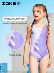 Zoke | Quick-Dry Racing Girls Swimwear