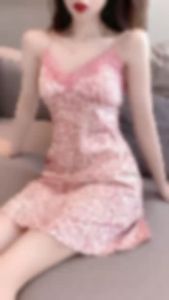 baju tidur wanita seksi/ice silk/suami isteri tenang/jumaat night/with pad
