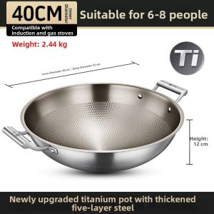 KENGQIANG | Household Non-stick Titanium Fry Pan