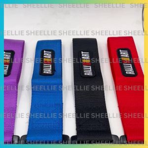 RALLIART Universal Car Tow Strap High Quality Tow Hook Strap Tow Belt Motor Tow Strap Tow Hook