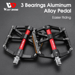 Tây Đi Xe Đạp Bàn Đạp Xe Đạp Đi Xe Đạp 3 Mang Nền Bàn Đạp Bàn Đạp Hợp Kim Nhôm Siêu Nhẹ Xe Đạp MTB Bàn Đạp Xe Đạp