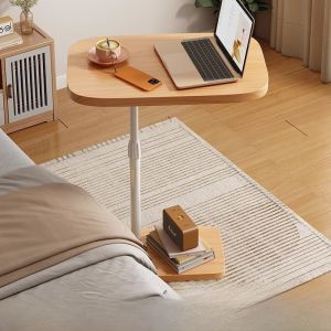 Elevating Bedside Desk Simple Home Office Laptop Table Bedroom Study Desk Mobile Phone Case Protection Shell New Chinese Style