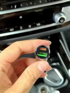 100W Car Charger Lighter PD Fast Charging For IPhone Mini USB Type C Mini Car Phone Charger For Samsung Huawei Xiaomi