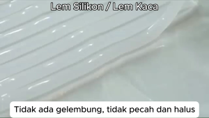 KLEBEBAND Lem Silicone Sealant White Clear Brown Grey Black All Purpose Lem Kaca Aquarium