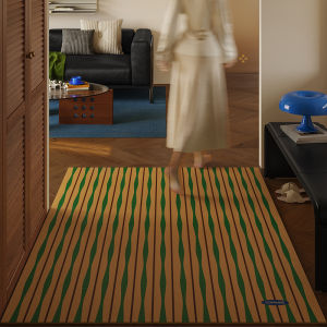 Hallen Medieval Leather Door Mat Indoor Entrance Mat Easy Clean No Wash 2025 New Model Doorstep High Grade Anti Slip Mat