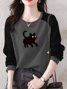 QIAOXIZI | Warm Thick Long Sleeve Underwear T-shirt
