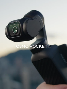 【100% Original】DJI Osmo Pocket 4-Handheld/DJI Osmo Pocket 4P Dual Camera/CMOS 4K/240fps Ultra HD Slow Motion/Handheld Camera HDR Video Stereo Recording/Quick Stable Accurate Shooting/Horizontal-Vertical Switching/DJI Osmo Pocket 4 Vlogging Camera