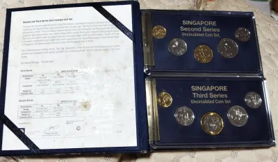 2013 Singapore Mint uncirculated coin set