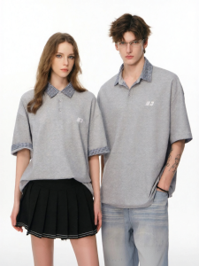 FORNINES | Cool Feeling Short Sleeve Polo Shirt Loose Fit