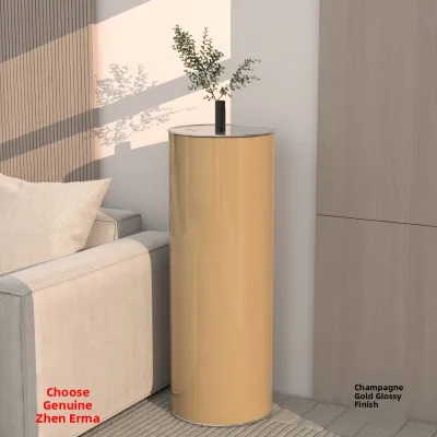 Elegant Rotating round High-Height Simple Luxury Shoe Rack Home Entrance Space Saving Storage Cabinet for Small Apartments