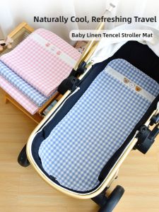 ANYOUBI | Cooling Linen Tencel Seat Pad For Stroller & Highchair