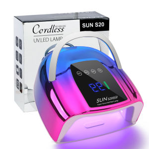 DianaBeauty 200W Nail Dryer Rechargeable 48LEDS Nail Dryer with LCD Touch Screen Cordless Nail Lamp For Curing Gel Nail Polish